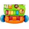 LEAN TOYS Edukacyjny Pchacz dla Niemowląt z Pianinkiem