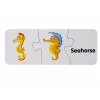 LEAN TOYS Puzzle Edukacyjne Świat Oceanów Puzzle 10 Połączeń