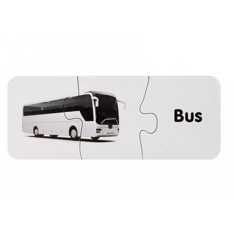 LEAN TOYS Educational Puzzle Transport Puzzle 10 Connections