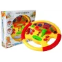 LEAN TOYS Edukacyjna Kierownica dla Niemowląt z Efektami Dźwiękowymi i Świetlnymi