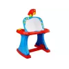 LEAN TOYS Stół edukacyjny z projektorem, krzesłem, kredkami, magnesami, literami i cyframi