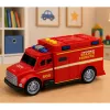 LEAN TOYS pojazd uprzywilejowany karetka pogotowia, światła, dźwięki, czerwony, 1:32