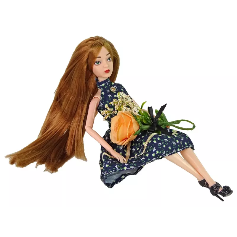 LEAN TOYS Emily Lalka Dziecięca Pokazu Mody