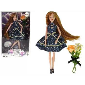 LEAN TOYS Emily Lalka Dziecięca Pokazu Mody
