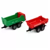 LEAN TOYS Zestaw Farm z Traktorem, Pojazdami Rolniczymi, Zwierzętami i Akcesoriami – 28-elementowy zestaw do zabawy