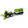 LEAN TOYS Zestaw Pojazdów Rolniczych Ciągnik Kombajn Cysterna Naczepa