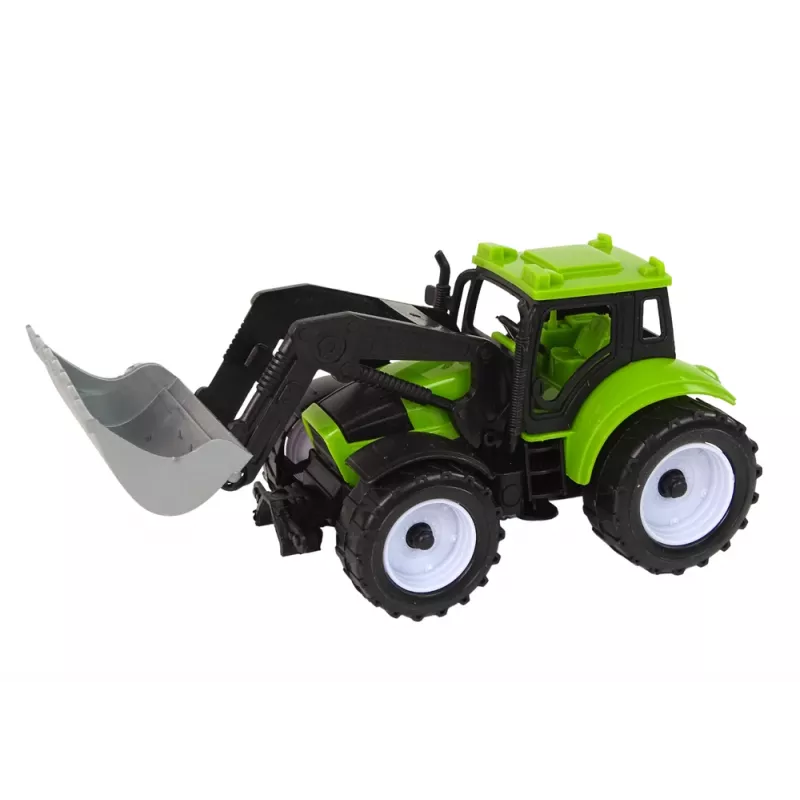 LEAN TOYS Zestaw Pojazdów Rolniczych Ciągnik Kombajn Cysterna Naczepa