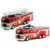 LEAN TOYS Wóz Strażacki z Drabiną 1:32