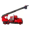 LEAN TOYS Wóz Strażacki Straż Pożarna z Akcesoriami do Odkręcania Czerwony