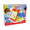 LEAN TOYS Składana walizka 2w1 z tablicą - Kreda i marker