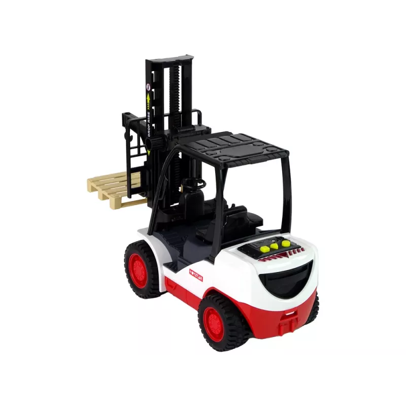 LEAN TOYS Wózek widłowy z ruchomym widłami