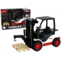 LEAN TOYS Wózek widłowy z ruchomym widłami