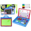 LEAN TOYS Glowing Paint 2in1 Magnetic Drawing Board
