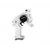 LEAN TOYS Gun Launcher Car 2 w 1 Zdalnie Sterowany Wyrzutnia Piankowych Dysków Biały