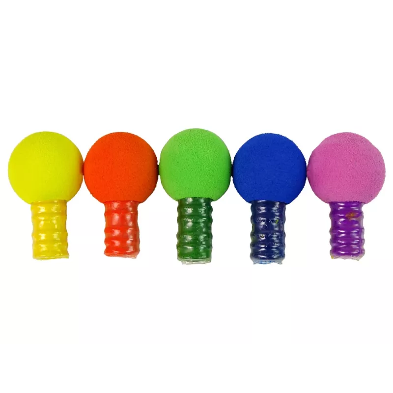 Zestaw do kolorowania włosów LEAN TOYS dla dzieci 5 farb i gumek