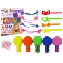Zestaw do kolorowania włosów LEAN TOYS dla dzieci 5 farb i gumek
