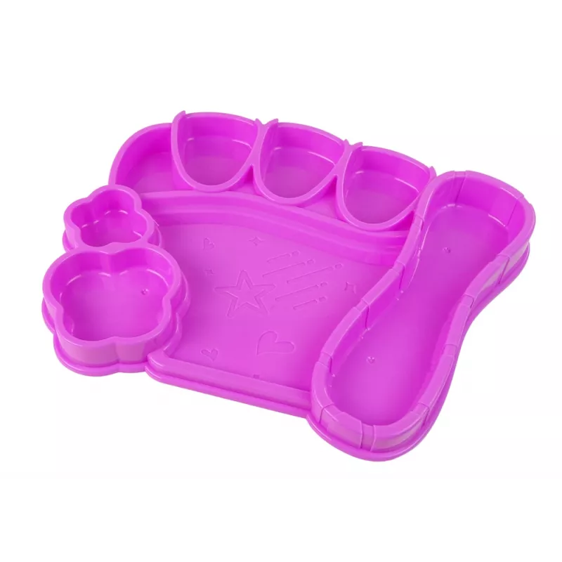 Zestaw do stylizacji włosów LEAN TOYS z prostownicą i kredkami do pasm + akcesoria do włosów