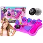 Zestaw do stylizacji włosów LEAN TOYS z prostownicą i kredkami do pasm + akcesoria do włosów