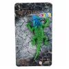 LEAN TOYS Figurka Gumowa Rogata Jaszczurka Rozciągliwa Realistyczna 20 cm