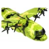 LEAN TOYS Duży wojskowy samolot 55 cm z akcesoriami