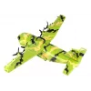 LEAN TOYS Duży wojskowy samolot 55 cm z akcesoriami