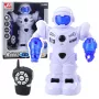 LEAN TOYS Inteligentny Robot Zdalnie Sterowany z Pilotem RC, Światłami i Dźwiękami