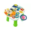 LEAN TOYS Interactive Baby Walker 2-in-1 Table Red