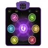 LEAN TOYS Interaktywna mata taneczna dla dzieci z Bluetooth 5.0, 5 trybów gry i 3 języki