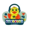LEAN TOYS Interaktywna Kaczuszka Piano DJ Instrumenty Dźwiękowe Melodie Muzyczne