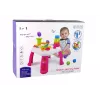 LEAN TOYS Interaktywny Stół Edukacyjny z Sortownikiem Kulek i Zjeżdżalnią Niebieski