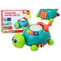 LEAN TOYS Interaktywny Edukacyjny Telefon Żółwik 6w1 Światła Dźwięki Zielony