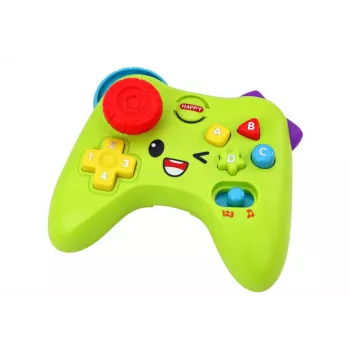 LEAN TOYS Interactive Pad Edukacyjna Konsola Zielona