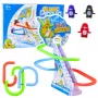 LEAN TOYS Interaktywne Pingwiny na Schodach Ruchomych dla Dzieci