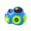 LEAN TOYS Interaktywny Aparat Fotograficzny dla Niemowląt z Melodiami Światła i Dźwięku Kolor Niebieski