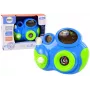 LEAN TOYS Interaktywny Aparat Fotograficzny dla Niemowląt z Melodiami Światła i Dźwięku Kolor Niebieski