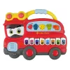 LEAN TOYS Interaktywne Pianino Straż Pożarna Dźwięki Zwierząt Pojazdów Melodie