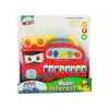 LEAN TOYS Interaktywne Pianino Straż Pożarna Dźwięki Zwierząt Pojazdów Melodie