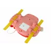 LEAN TOYS Interaktywna Różowa Kierownica Symulator Jazdy Wielofunkcyjna