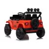 LEAN TOYS Jeep Rubicon DK-JWR558 24V Pomarańczowy pojazd elektryczny dla dzieci z pilotem rodzicielskim