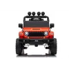 LEAN TOYS Jeep Rubicon DK-JWR558 24V Pomarańczowy pojazd elektryczny dla dzieci z pilotem rodzicielskim