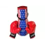 LEAN TOYS Zestaw bokserski dla dzieci Mega Boxing Set + Rękawice, worek bokserski 40 cm