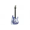 LEAN TOYS Zestaw muzyczny dla dzieci: gitara, wzmacniacz, mikrofon z wejściem MP3 - 3+ lat
