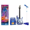 LEAN TOYS Zestaw muzyczny dla dzieci: gitara, wzmacniacz, mikrofon z wejściem MP3 - 3+ lat