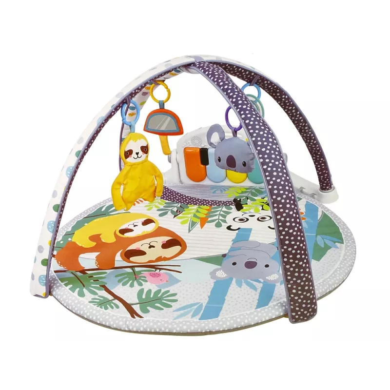LEAN TOYS Koala Mata Edukacyjna Pianino Melodie Szelki