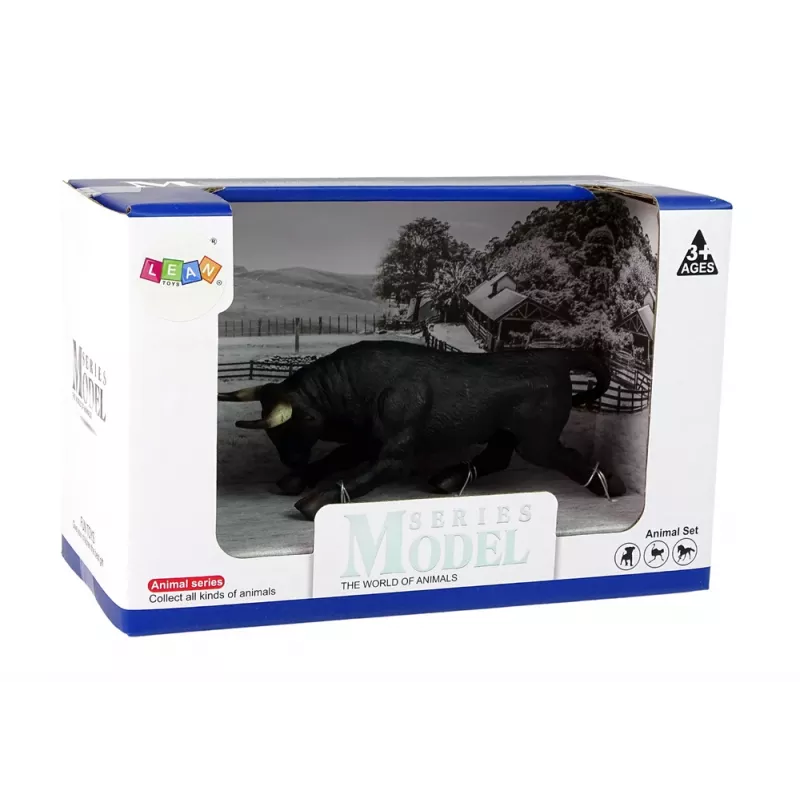 LEAN TOYS Duża figurka kolekcjonerska Byk Zwierzęta Świata