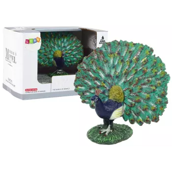 LEAN TOYS Duża figurka kolekcjonerska Królewskiego Pawia