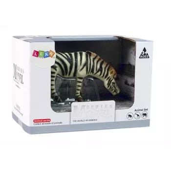 LEAN TOYS Duża figurka kolekcjonerska Zebra Animals of the World