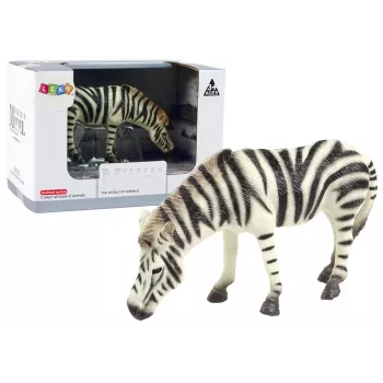 LEAN TOYS Duża figurka kolekcjonerska Zebra Animals of the World