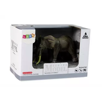 LEAN TOYS Duża figurka kolekcjonerska słonia Animals of the World