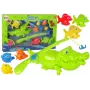 LEAN TOYS Duży zestaw wędkarski z wędką Let's Go Fishing! 11 elementów